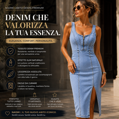 Naomi | Abito Denim Premium