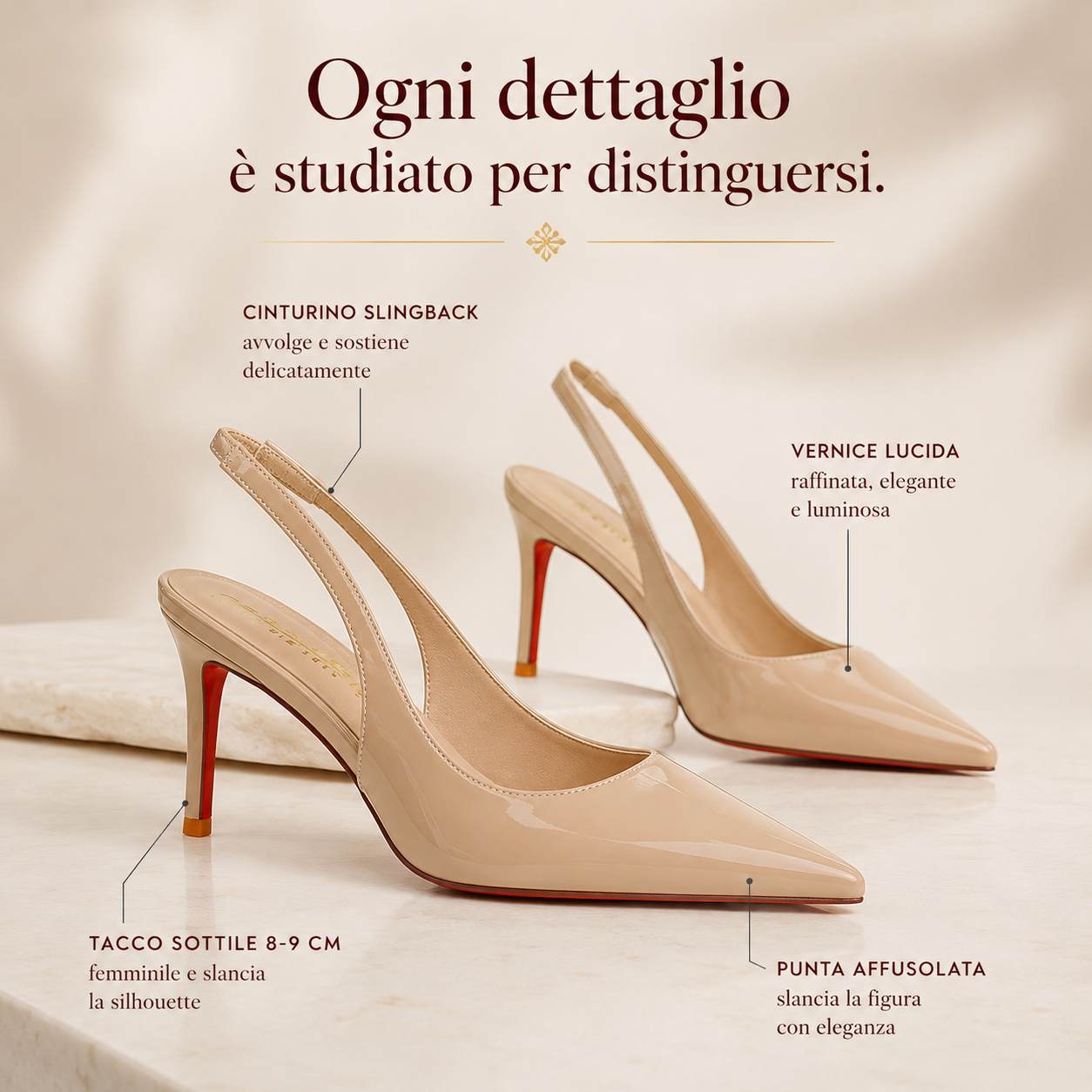 Sofia | Décolleté Elegante
