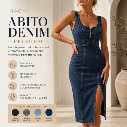 Naomi | Abito Denim Premium