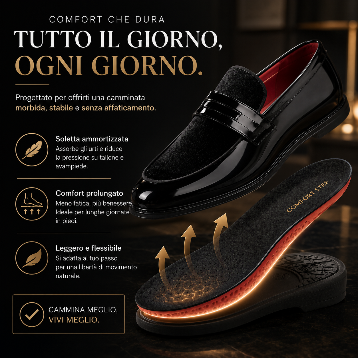 Portofino | Mocassino Comfort