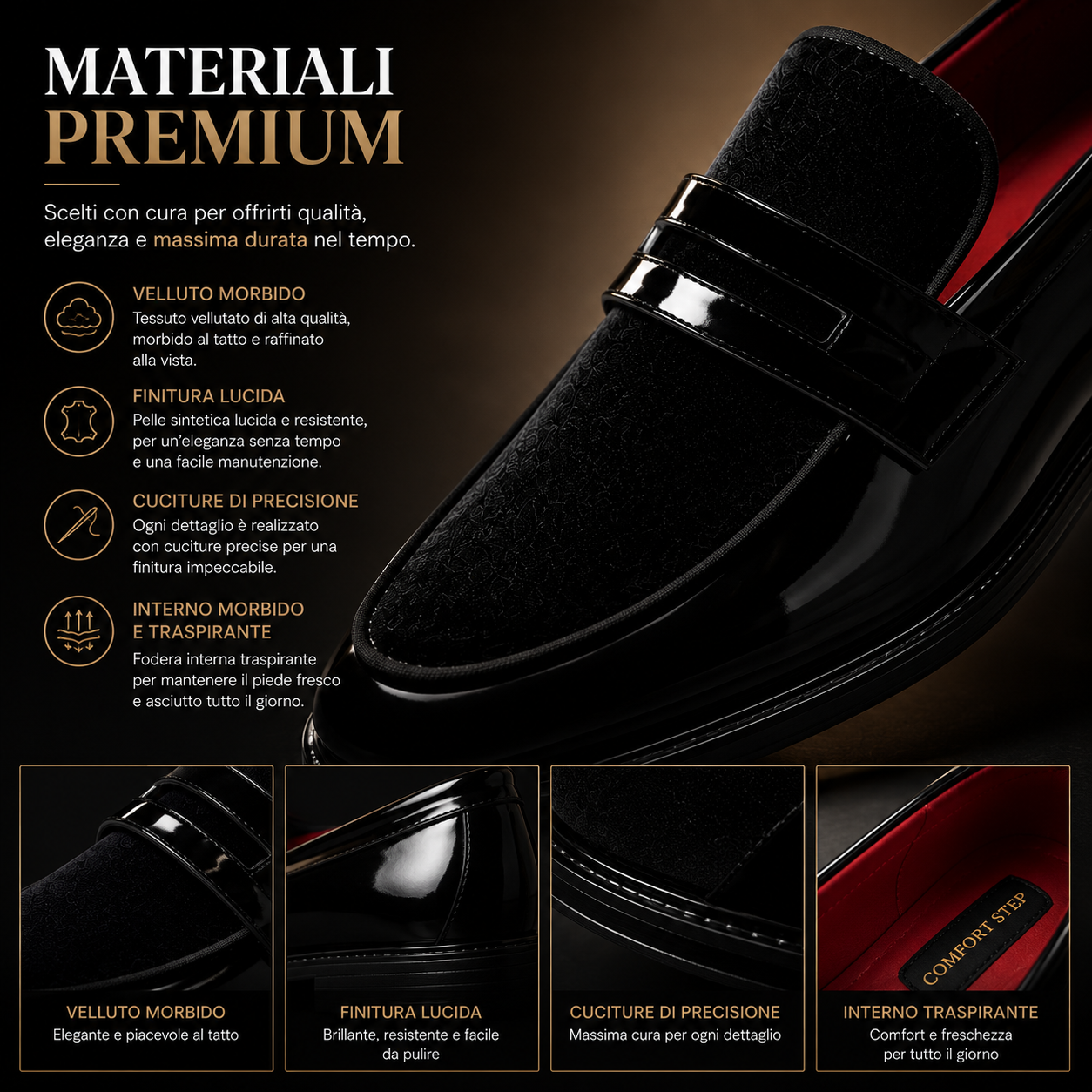 Portofino | Mocassino Comfort